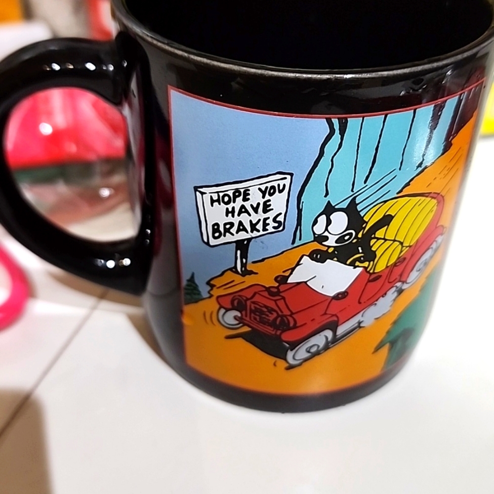 1989 Felix the cat productions mug